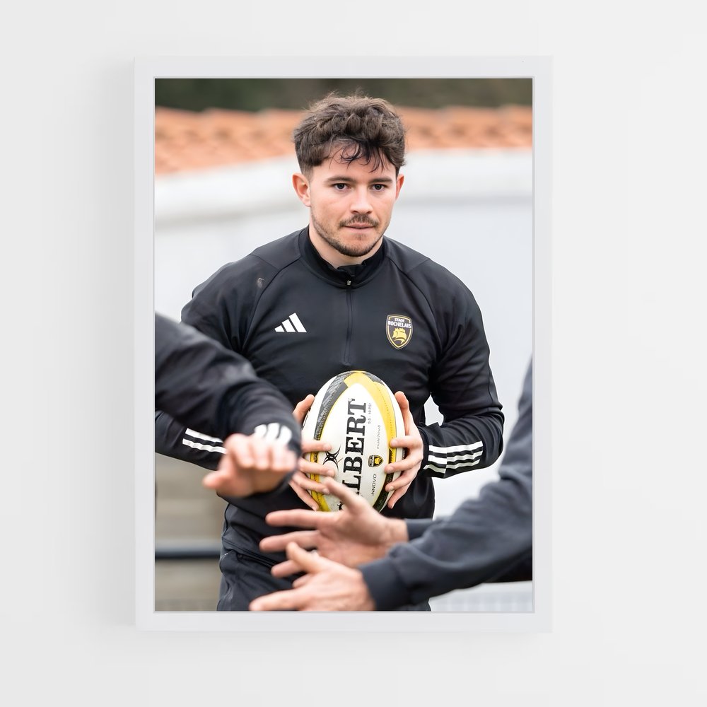 Poster Le Gardien de la Balle – affiche Rugby (vue 3)